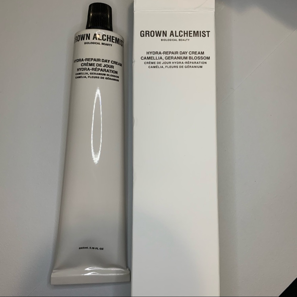 Grown Alchemist Hydra Repair Day Cream Moisturizer Camellia and Geranium Blossom